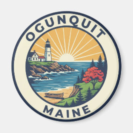 Maine Ogunquit Travel Magnet