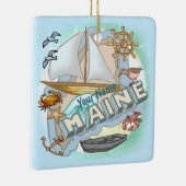 Maine-Ornament Keramikornament (Rechts)