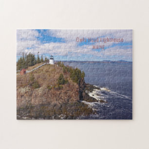 Maine Owls Head Lighthouse Jigsaw Puzzle