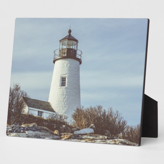 Maine Pemaquid Point Lighthouse Fotoplatte (Seite)