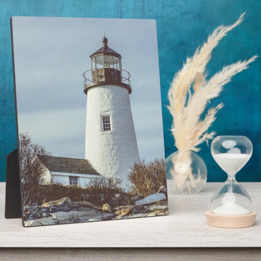 Maine Pemaquid Point Lighthouse Fotoplatte (Seite)