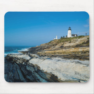 Maine, Pemaquid Point, Pemaquid Point Leuchtturm Mousepad