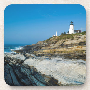 Maine, Pemaquid Point, Pemaquid Point Leuchtturm Untersetzer