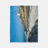 Maine, Pemaquid Point, Pemaquid Point Lighthouse Fleecedecke (Vorderseite)