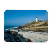 Maine, Pemaquid Point, Pemaquid Point Lighthouse Magnet (Horizontal)