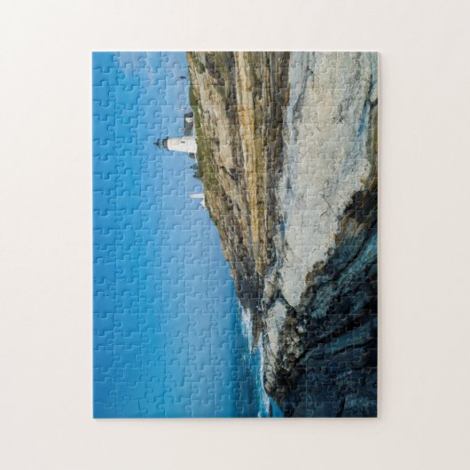 Maine, Pemaquid Point, Pemaquid Point Lighthouse Puzzle (Vertikal)