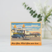 Maine, Pier für Vergnügungen, alter Strand von Orc Postkarte (Stehend Vorderseite)