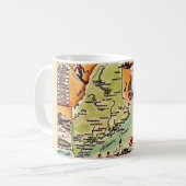 Maine - Pine Tree State Postkarten-Tasse Kaffeetasse (Vorderseite Links)
