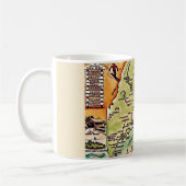 Maine - Pine Tree State Postkarten-Tasse Kaffeetasse (Links)