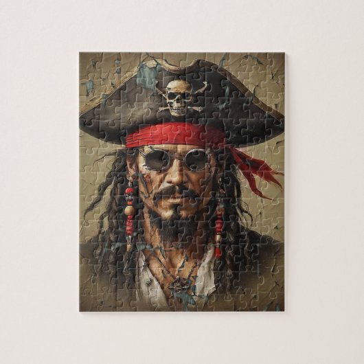 Maine Pirate Chieftain Puzzle (Vertikal)