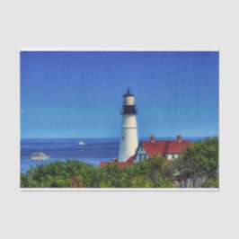 Maine Portland Head Light Foto Seidenpapier