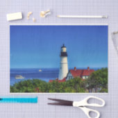 Maine Portland Head Light Foto Seidenpapier (Handwerk)