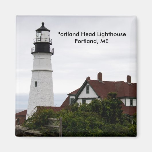 Maine Portland Head Light House personalisieren Magnet (Vorne)