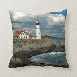 Maine Portland Head Lighthouse Foto Kissen