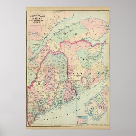 Maine, Poster (Vorne)