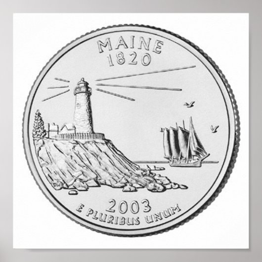 Maine Poster (Vorne)