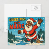 MAINE Postkarte (Vorne/Hinten)