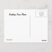 Maine Postkarte (Rückseite)