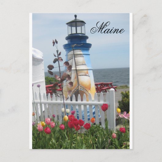 Maine Postkarte (Vorderseite)