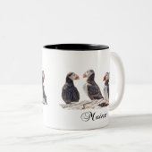 Maine Puffin Tasse (VorderseiteRechts)