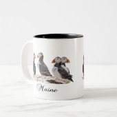 Maine Puffin Tasse (Vorderseite Links)
