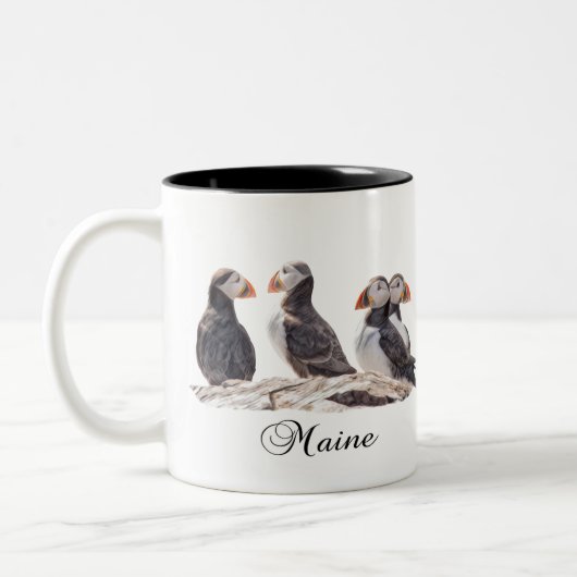 Maine Puffin Tasse (Links)