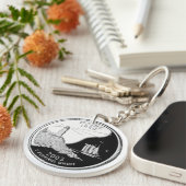 Maine Quarter Schlüsselanhänger (Vorderseite rechts)