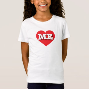 Maine Red Heart - I Liebe ME T-Shirt