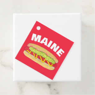 Maine Red Snapper Hotdog Portland ME Food Cookout Geschenkanhänger
