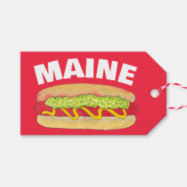 Maine Red Snapper Hotdog Portland ME Food Cookout Geschenkanhänger