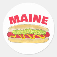 Maine Red Snapper Hotdog Portland ME Food Cookout