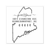Maine Rücksendeadresse Briefmarke selbstsüchtig Permastempel (Design)