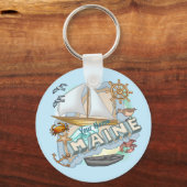 Maine Schlüsselanhänger (Vorderseite)
