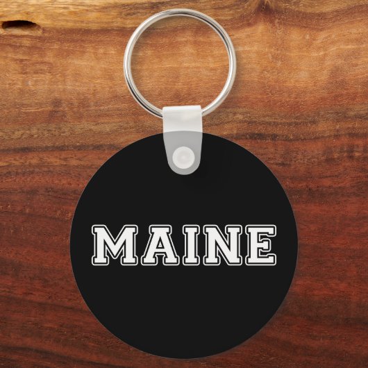 Maine Schlüsselanhänger (Vorderseite)