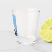 Maine-Schüler, die Thunder_Cove segeln Schnapsglas (Rechts)