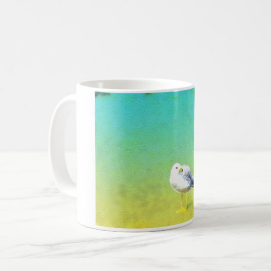 Maine-Seemöwe Kaffeetasse (Vorderseite Links)
