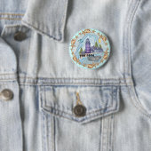 Maine Shells Leuchtturm Pin-Button Button (Beispiel)