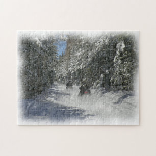 Maine Sledding Puzzle