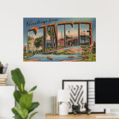 Maine (Sommer)Große Briefbilder Poster (Heimbüro)