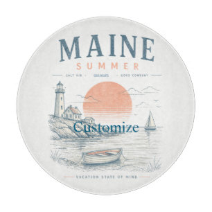 Maine Sommer Spaß Thunder_Cove Schneidebrett