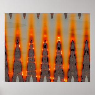 Maine-Sonnenuntergang Abstract1, 2018 (Foto) Poster