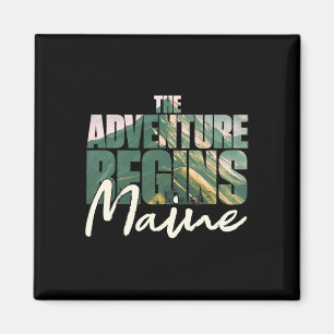Maine Souvenir Wandern Das Abenteuer Beginnt Campi Magnet