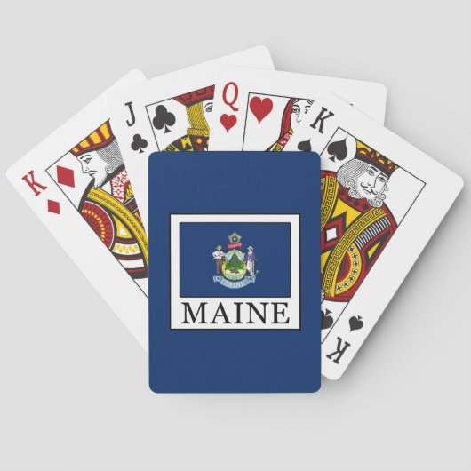 Maine Spielkarten (Rückseite)
