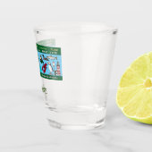 Maine Staat-Gedenkglas Schnapsglas (Rechts)