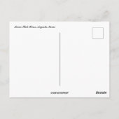 Maine Staat House in Augusta Maine Postkarte (Rückseite)