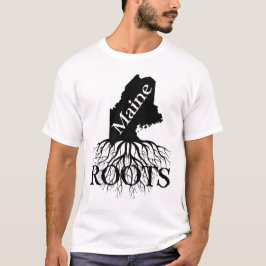 Maine Staat Roots Shirt für Frauen oder Männer