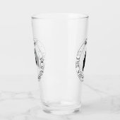 Maine Staat Trinkglas Glas (Links)