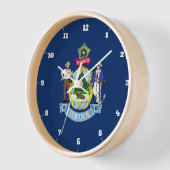 MAINE STAATE FLAG UHR (Winkel)