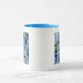 Maine, Stonington, dekorative Hummerbuys Tasse (Zentrum)