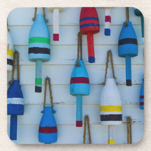 Maine, Stonington, dekorative Hummerbuys Untersetzer